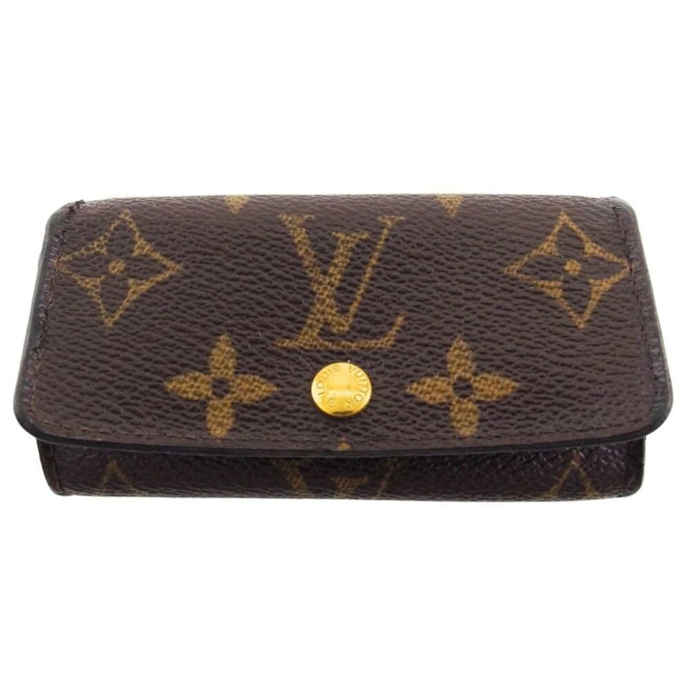 LOUIS VUITTON Key holder Brown beige Women M62631 Authentic secondhand
